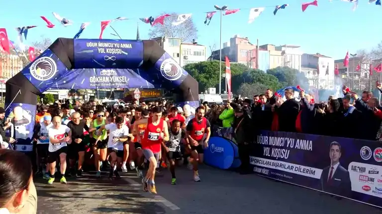 14. Uğur Mumcu Anma Koşusu'nda 1500 Sporcu