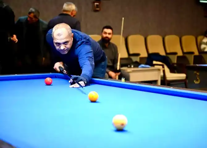 Malatya'da 3 Bant Bilardo Şampiyonası